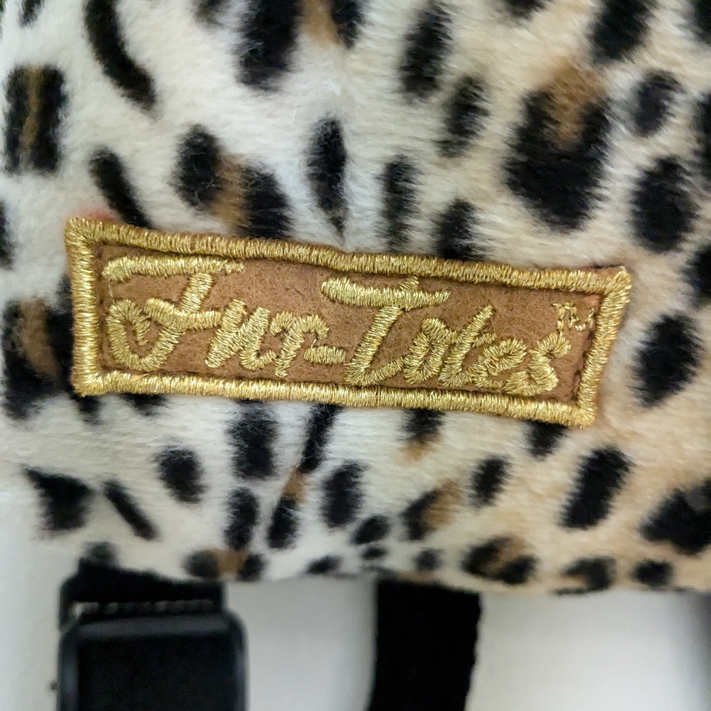 Fur-Totes Leopard Print Backpack - Picture 2 of 6